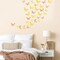 Crosize 48 Pcs Gold and Rose Gold Butterfly Decorations, 4 Styles 3 Sizes, Butterfly Wall Decor, 3D Butterfly Party Decorations, Butterflies for Crafts, Bouquet, Cake Decorating, Flower Arrangements